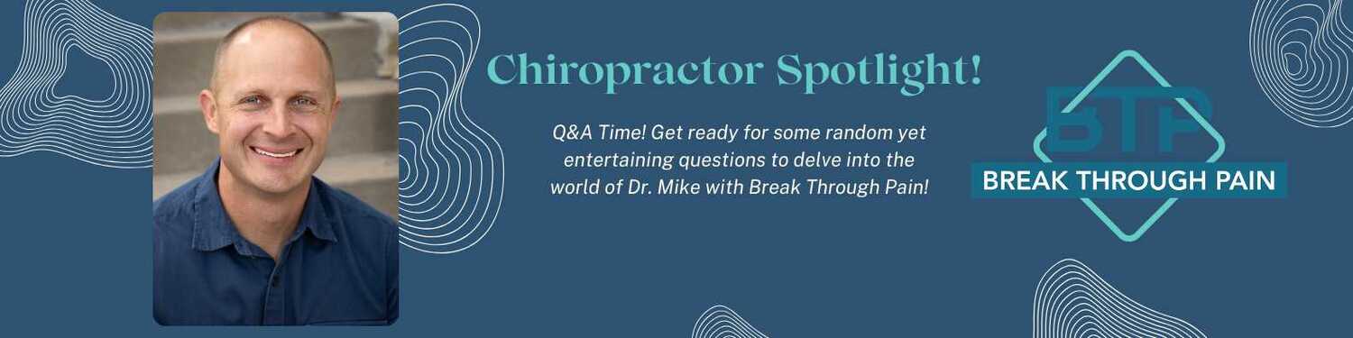 Mike Turjanica, Chiropractor 